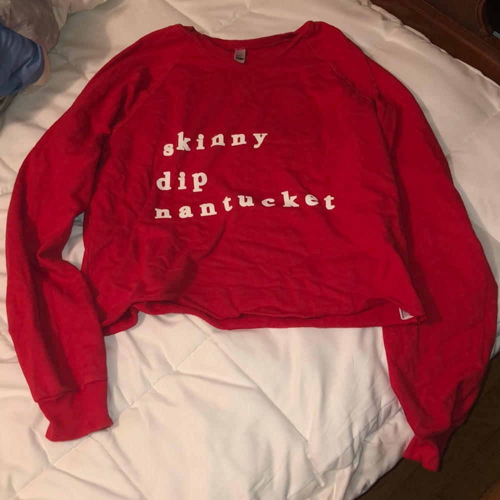 Cropped Nantucket Sweatshirt